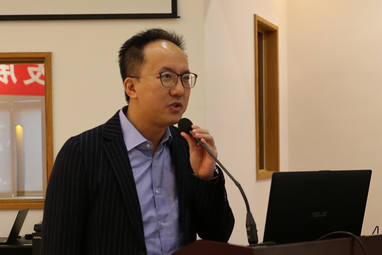 启迪控股董事,启迪金控董事长马志刚致辞