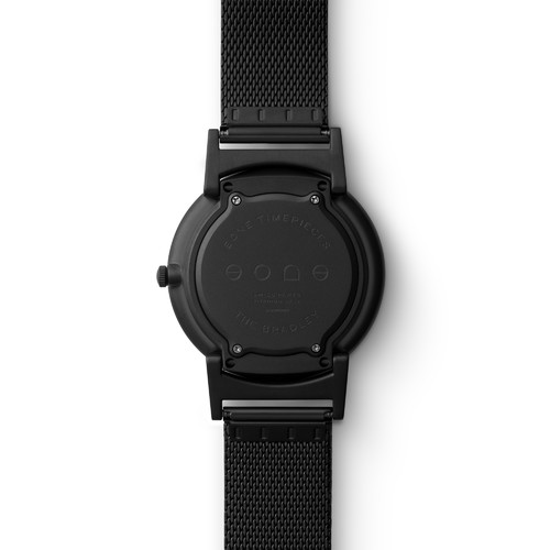 EONE 尊贵系列 BR-BLK  黑色钢带 触感设计腕表