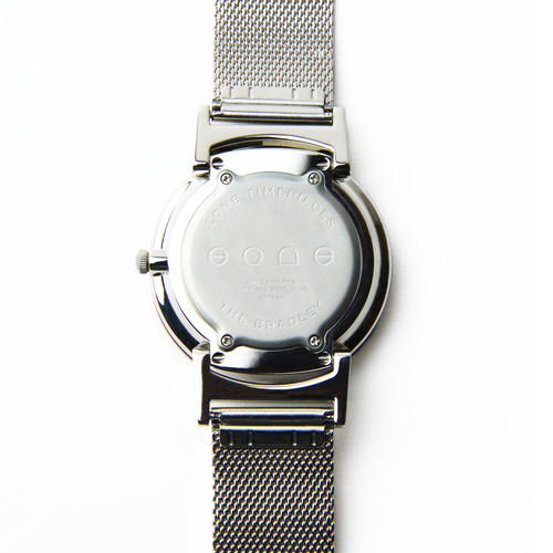 EONE 典藏系列 BR-SLV-BLUE 银蓝钢带 触感设计腕表
