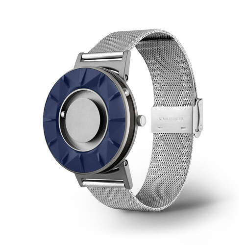 EONE 元素系列 BR-BLUE 蓝色银钢 触感设计腕表