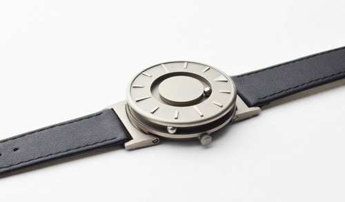 EONE 经典系列 BR-L-BLK 黑色皮带 触感设计腕表