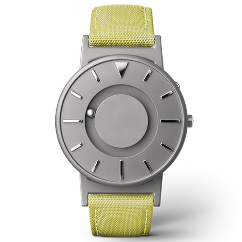 Eone 经典系列 BR-C-AGREEN 苹果绿帆布带 触感设计腕表