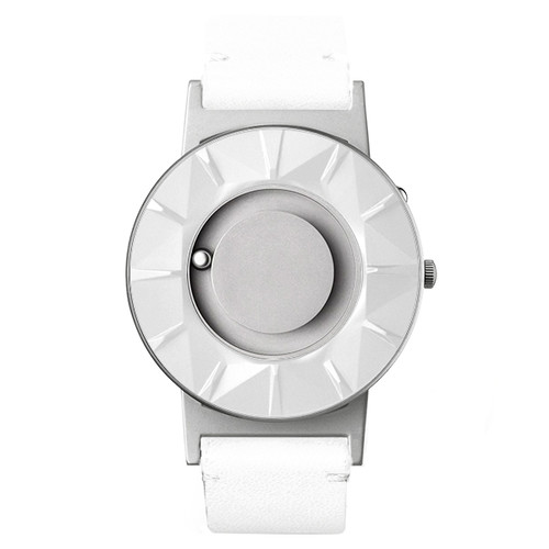 Eone 元素系列 BR-WHITE 白陶瓷白皮带 触感设计腕表
