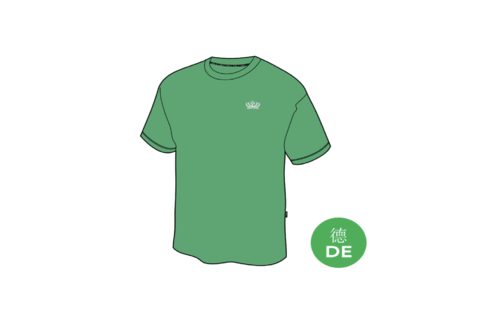 35017 House T-Shirt Green PD 学院服 绿色